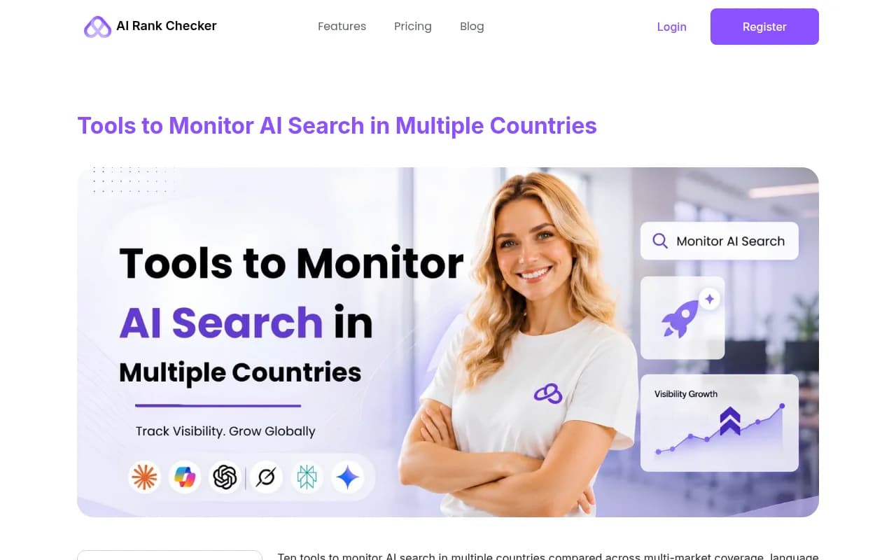 10 best tools to monitor AI search in multiple countries screenshot