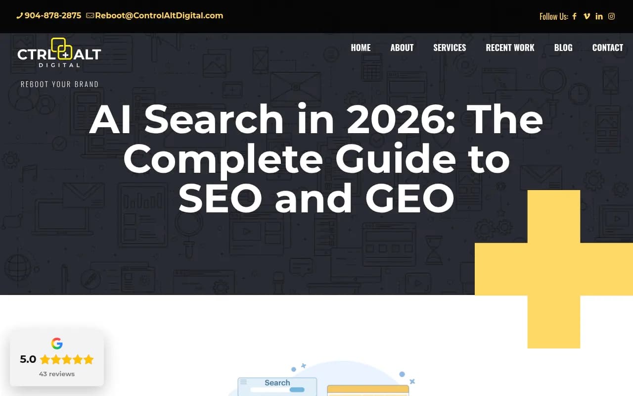 AI search statistics and GEO strategy overview for 2026