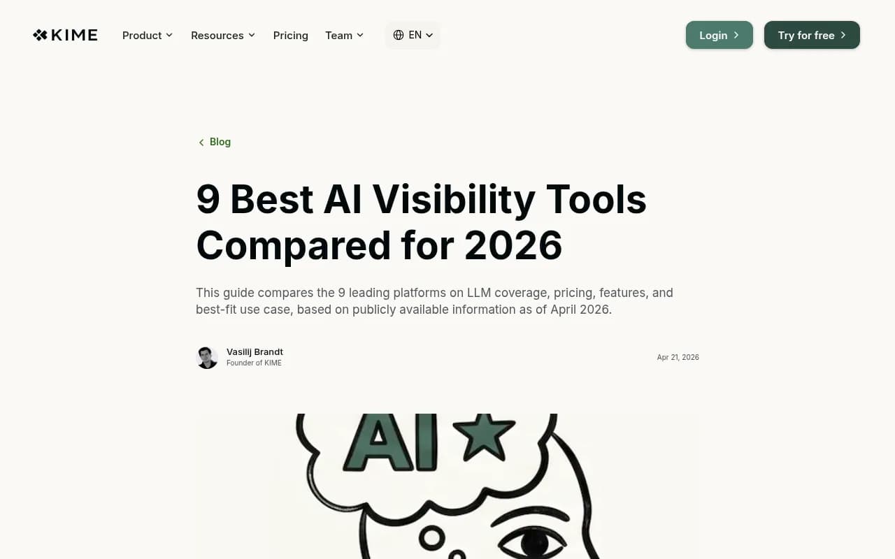 AI visibility tools comparison guide showing feature depth across platforms