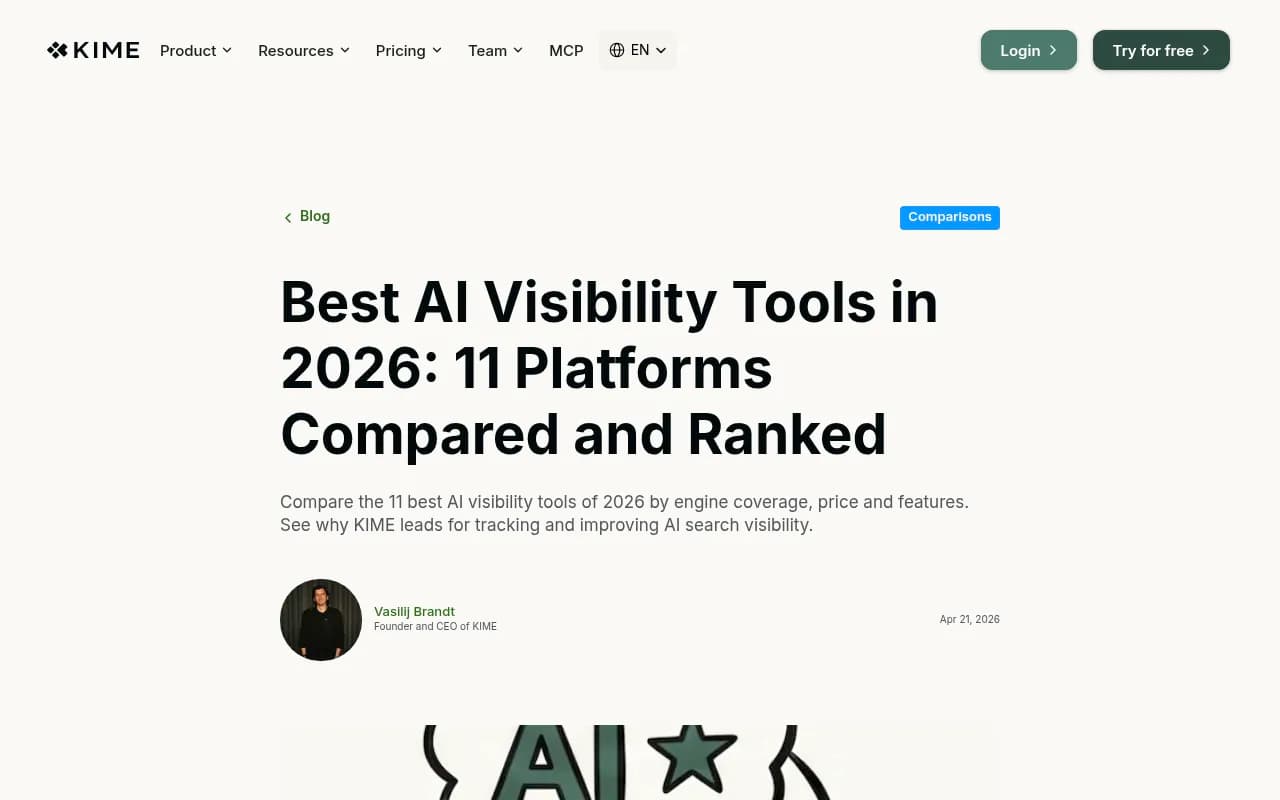 AI visibility tools comparison overview
