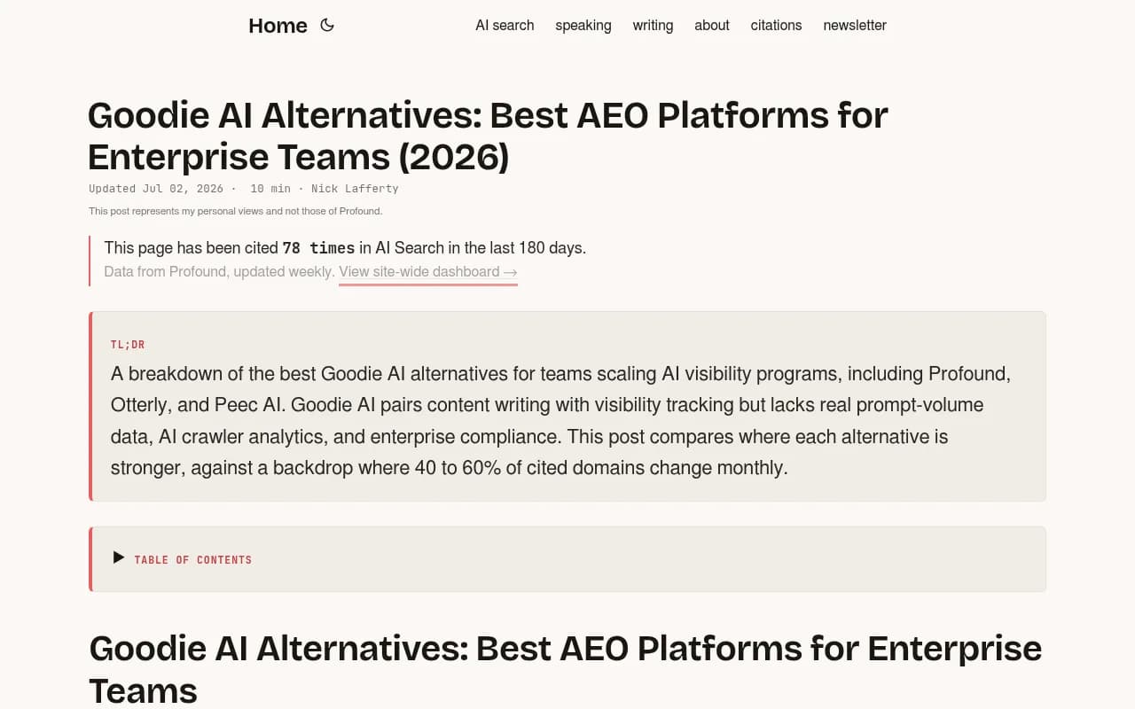 Goodie AI Alternatives comparison guide