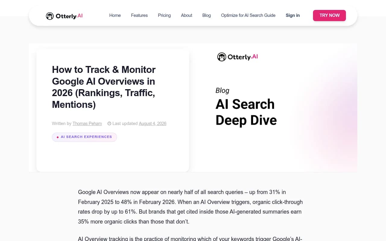 How to track and monitor Google AI Overviews, including Search Console and tool-based approaches