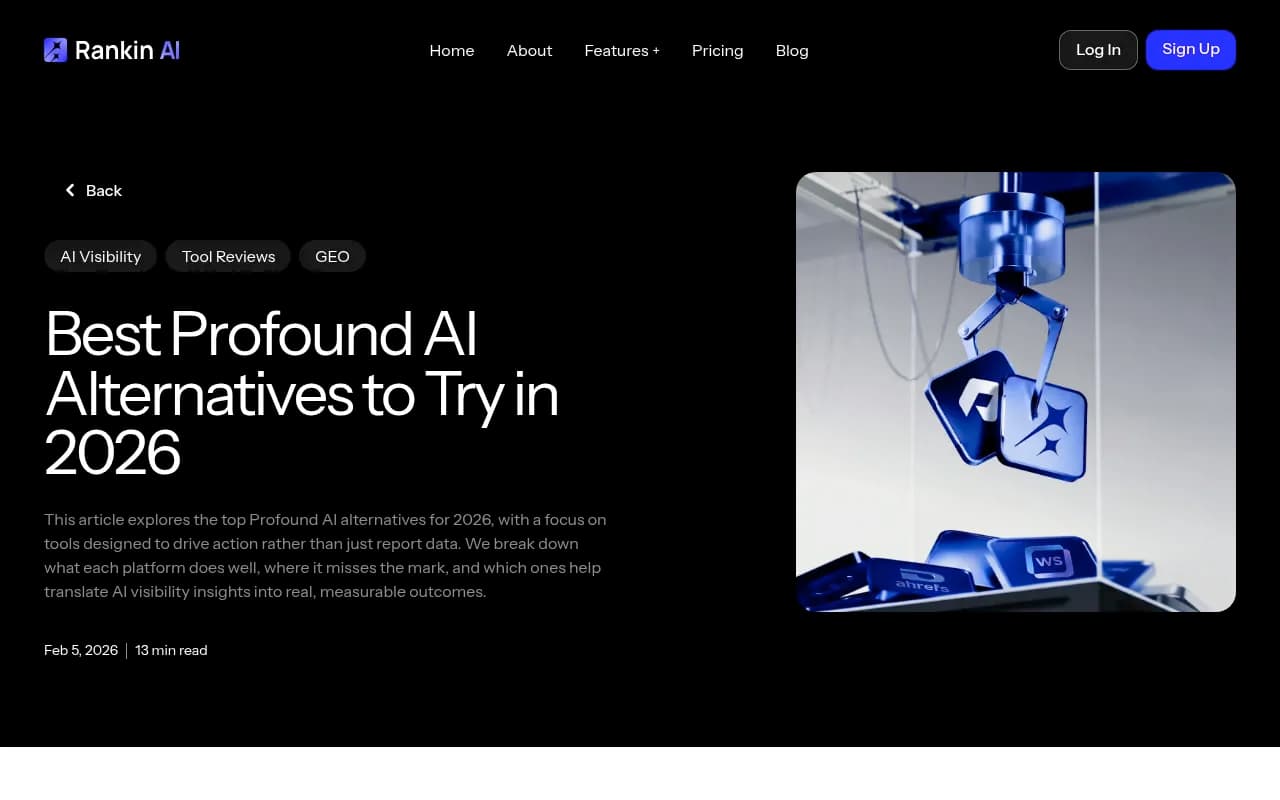 Overview of Profound AI alternatives landscape and how teams are evaluating content gap tools in 2026