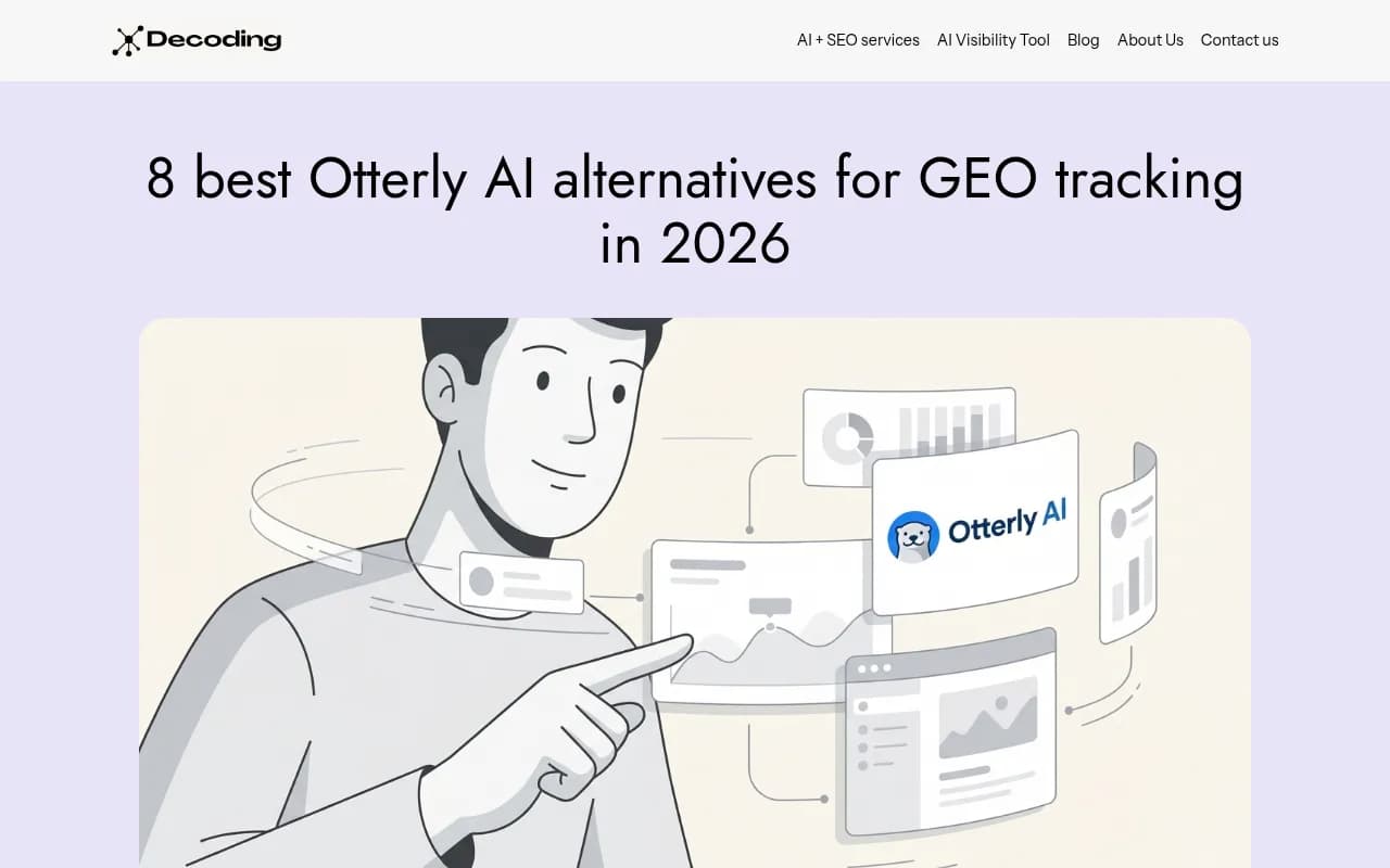 Comparison of Otterly.AI alternatives for GEO agencies in 2026