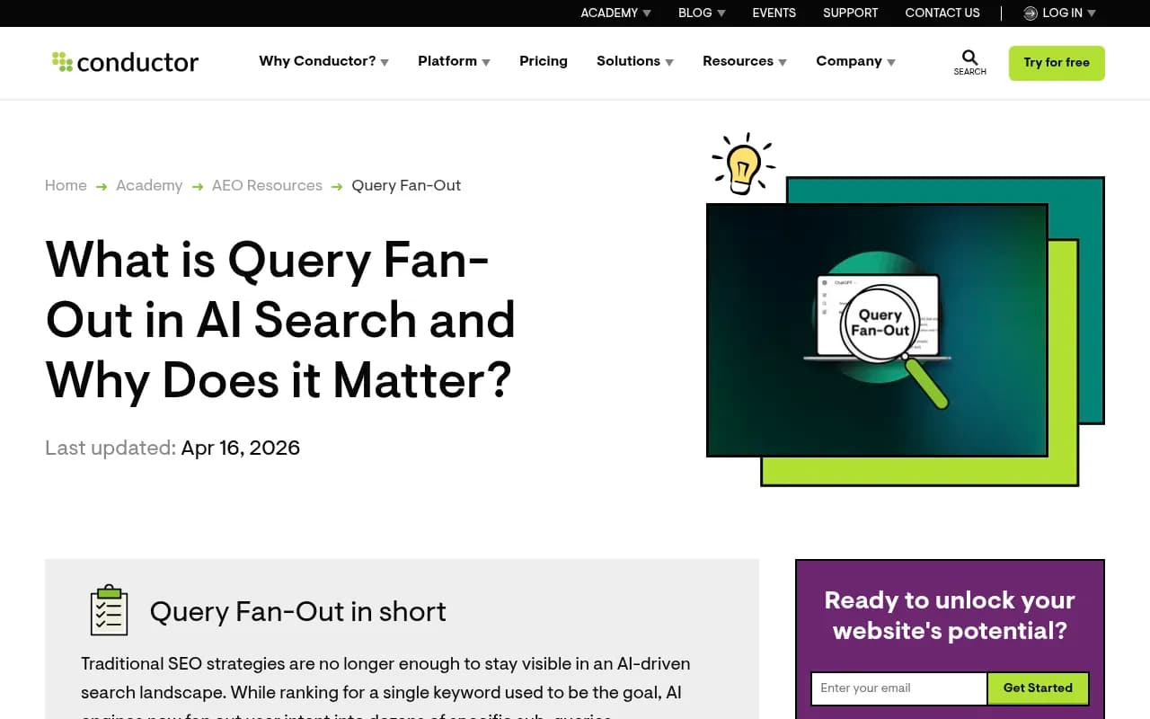 Conductor's guide to query fan-out in AI search