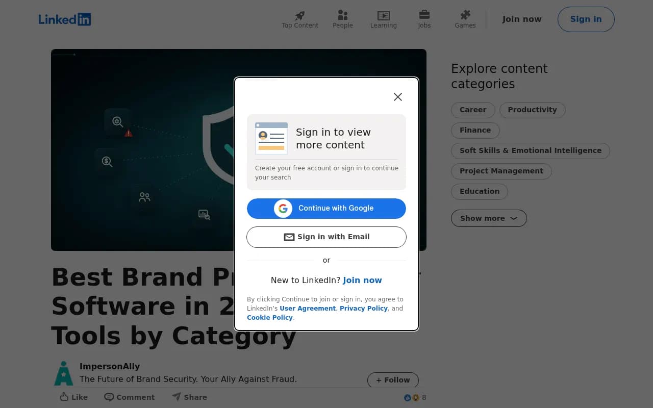 Overview of a 2026 brand protection software roundup covering tools by category