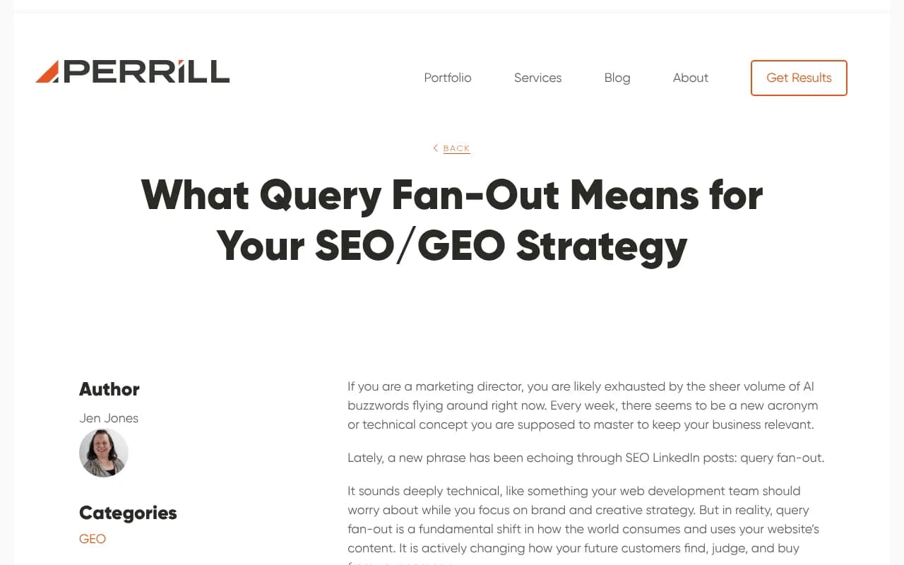 Query fan-out and GEO strategy breakdown